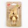 Candle in the Almaz cake number 4 gold, 6.5 cm