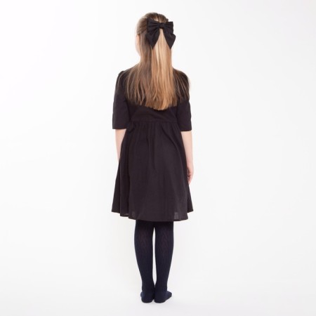 Pantyhose children, dark blue color, height 122-128-5
