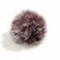 A toy for cats "fur ball", artificial fur, 5 cm, gray
