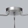 Chandelier "Tenderness", size 70x25x70 cm, 180W 3xe27 IP 20