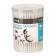 Cotton sticks in the tube 200 pcs., Thin, tip - classic, cotton/paper (stick)