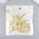 Decorative corner "Greek pattern" 4x4 cm C1252