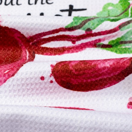 BEET 40x60 ± 3cm, 100% PE, microfiber towel-1