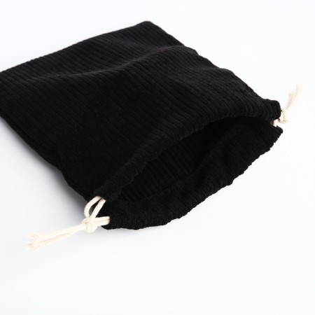 Cosmetic bag - a bag of ties, black color-2