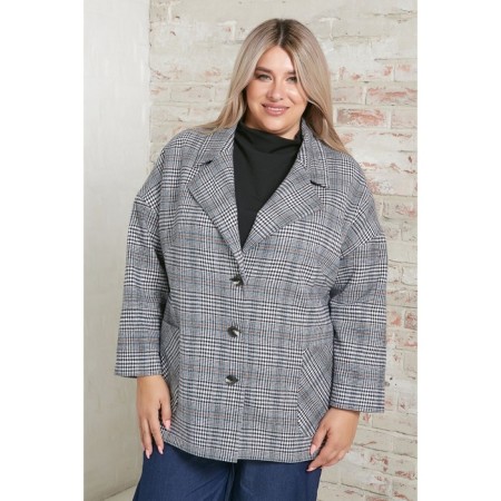 Female jacket, size 56, black color