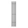 Terminus quatro electric heated towel rail, 1200x218 mm, chrome
