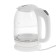 Electric kettle Harper HWK-GM02, 2200 watts, 1.7 l, glass, white