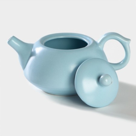 A set for the tea ceremony Ceramic “Morning”, 5 items: 4 Piales 50 ml, kettle 200 ml-5