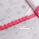 Penal 1 section, 130 x 210 x 40 mm, 2 folding strips, fabric, calligrata top, Content "Anime Sakura"