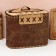 Khlebnitsa "heroes", on a hinge, 28x21x24 cm, birch bark