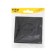 Single Tot Glossy Glass, 10 A, hidden, without salary, glass, black