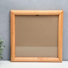 Photo frame 20x20 cm nut