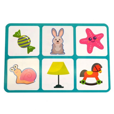 Board game "Smart Loto. Contours ", 2 players, 3+-2