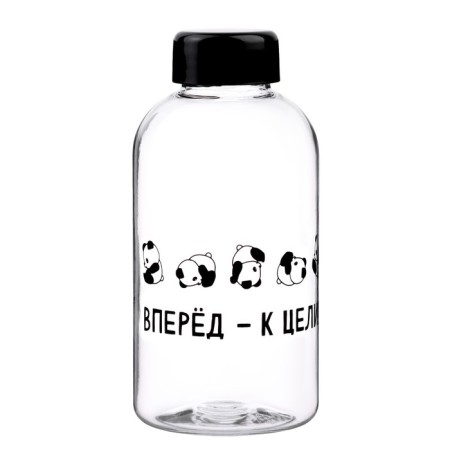 Water bottle, 580 ml, "Forward - to the goal!"