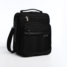 Male bag, black color