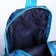 Baby backpack on lightning, 2 outer pockets, blue color