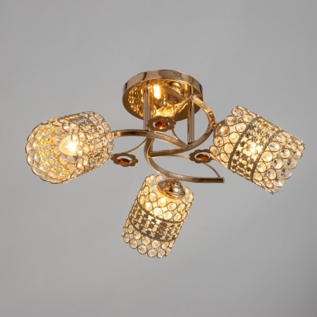Bertie chandelier 3x40W E27 Gold Model: 2612376-1
