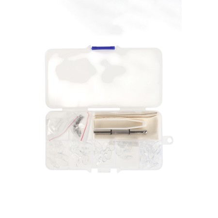 A set of tools for repairing glasses screwdriver, tweezers, screws, rogues 70 pcs.-7