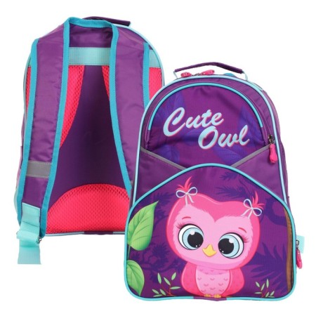 School backpack Calligrata "Owl", 37x26x13 cm-6