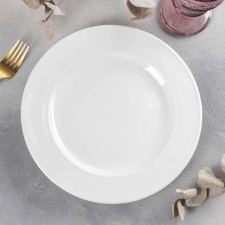 Porcelain dining Porcelain Wilmax England, D = 25.5 cm, white color