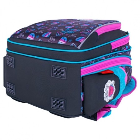 Frame backpack 39 x 29 x 17 cm, Across 640, filling: bag, purple ACR22-640-6-6
