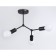 Lamp ceiling in the style of Ambrella Light, Traditional, TR8027, 3HE27, Black Color