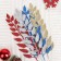 Decor shine "Small sheet" 29 cm, mix
