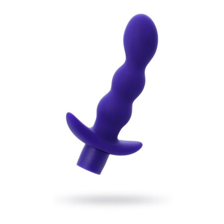 Anal vibrator Todo by toyfa adore, moisture resistant, silicone, blue color, 15 cm, d = 3.1 cm
