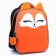 School backpack 39x30x14 cm "September 1: Fox"