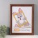 Photo frame plastic "Babylon" 30x40 cm, burgundy