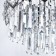 Wezen chandelier 35 cm, D 50 cm, 8x60W E14