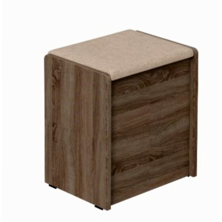 Puff "Chicago" Type 1, 367 x 270 x 415, oak sonom Truffel/ beige