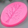 Mold Silicon "Wood without leaves" 8.5x6x0.9 cm