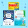 A set of teaching books "Learning English", 3 pcs.
