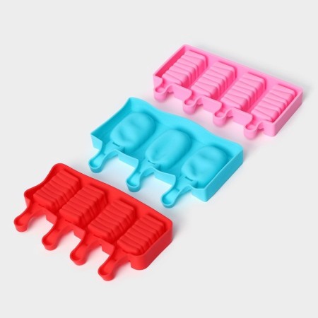 A set of ice cream shares "Venice", 3 pcs, silicone, 19 × 11 cm-4