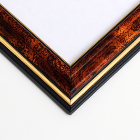 Photo frame plastic 30x40 cm dark walnut, mix (282)-1