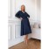 Women's dress, size 46, dark blue color 5595