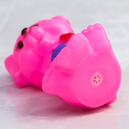 Rubber toy for the bath "Dog", 1 pc, with a squeak, crumb me-6