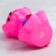 Rubber toy for the bath "Dog", 1 pc, with a squeak, crumb me