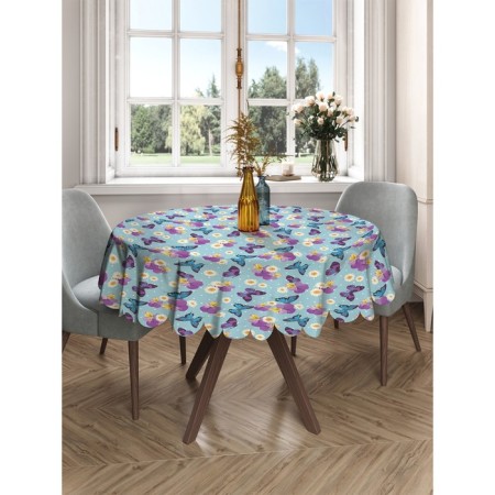Tables on the table "Spring", round, Saten, d = 150 cm-2
