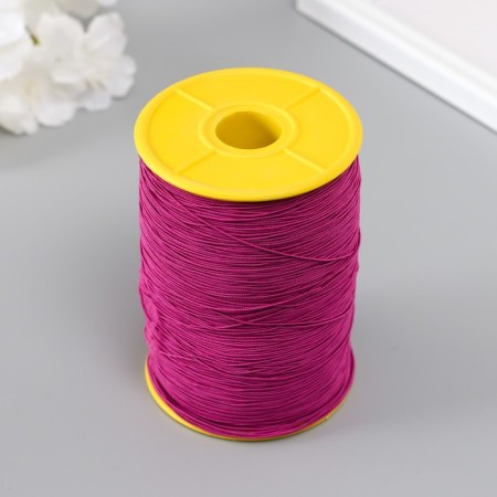 Spandex for beads, length 500 m, col. fuchsia-1