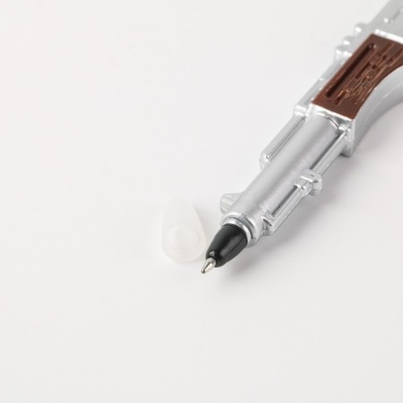 Pen Priklik ball blue paste plastic "Tough man, one who can do anything"-1