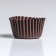 Baking uniform, brown 3 x 2.4 cm