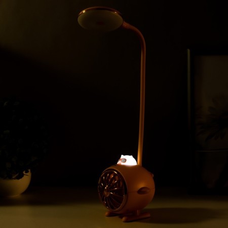 Table lamp "Bear Pilot" LED 3W USB battery orange 14.5x5x28 cm Risalux-5