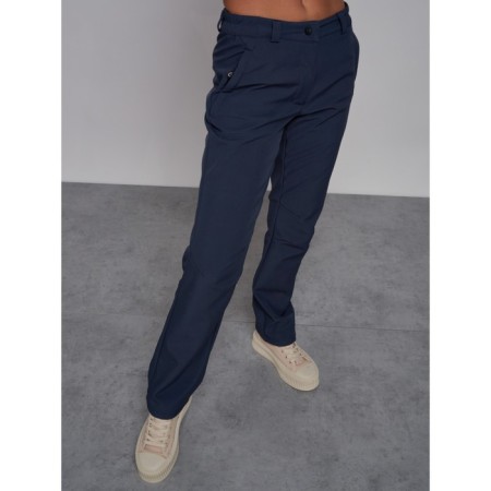 Sports female trousers, size 48, blue color-15