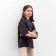 T -shirt Children's Minaku: Basic Line Kids graphite color, height 158
