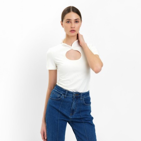 Women's T-shirt Minaku Slim Fit: Ecc, rn 46