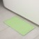 Raccoon floor rag, 250 g/m², 50 × 30 cm, microfiber, with overlock, 1 pc, green color