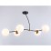 Suspended Ambrella Light, Modern, TR2548, 5HE27, Black color, bronze