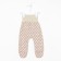 Children's sliders, beige color/peas, height 62 cm